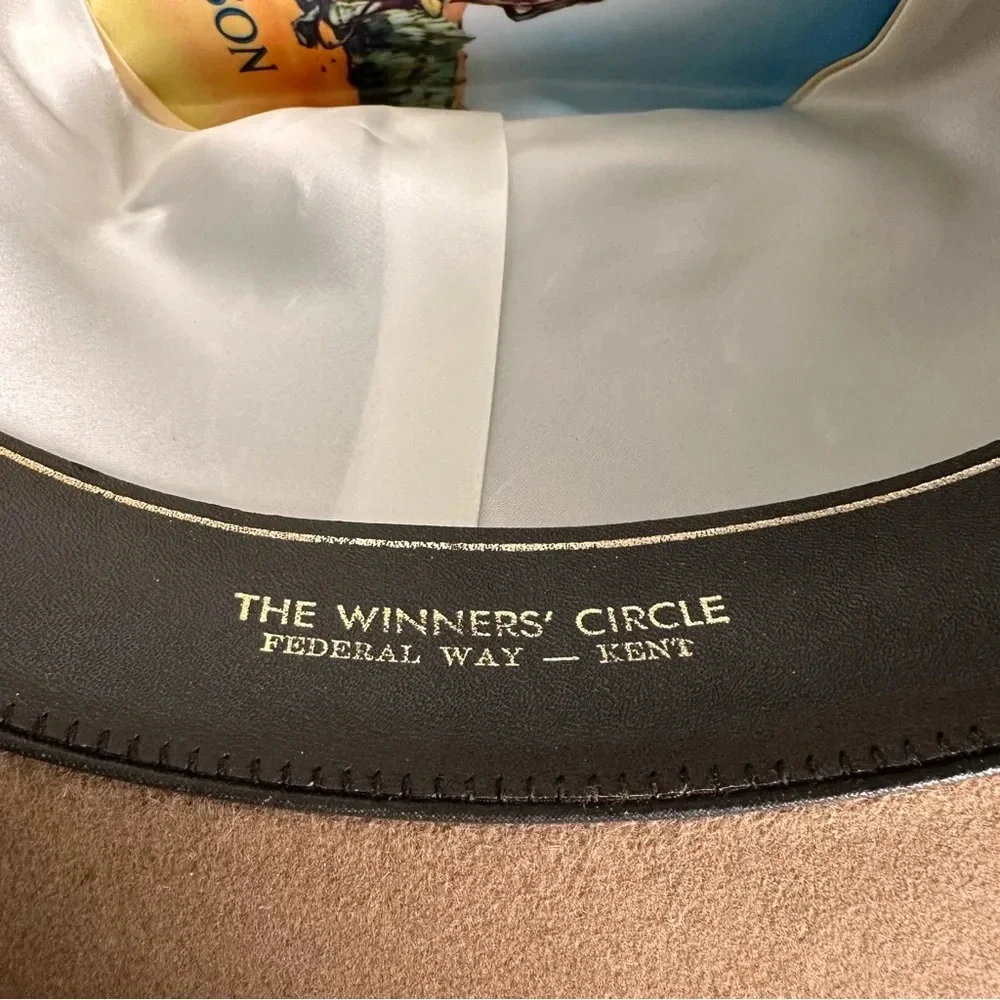 Vintage Stetson 7 3/8 5X Brown Cowboy Hat - Picture 12 of 16